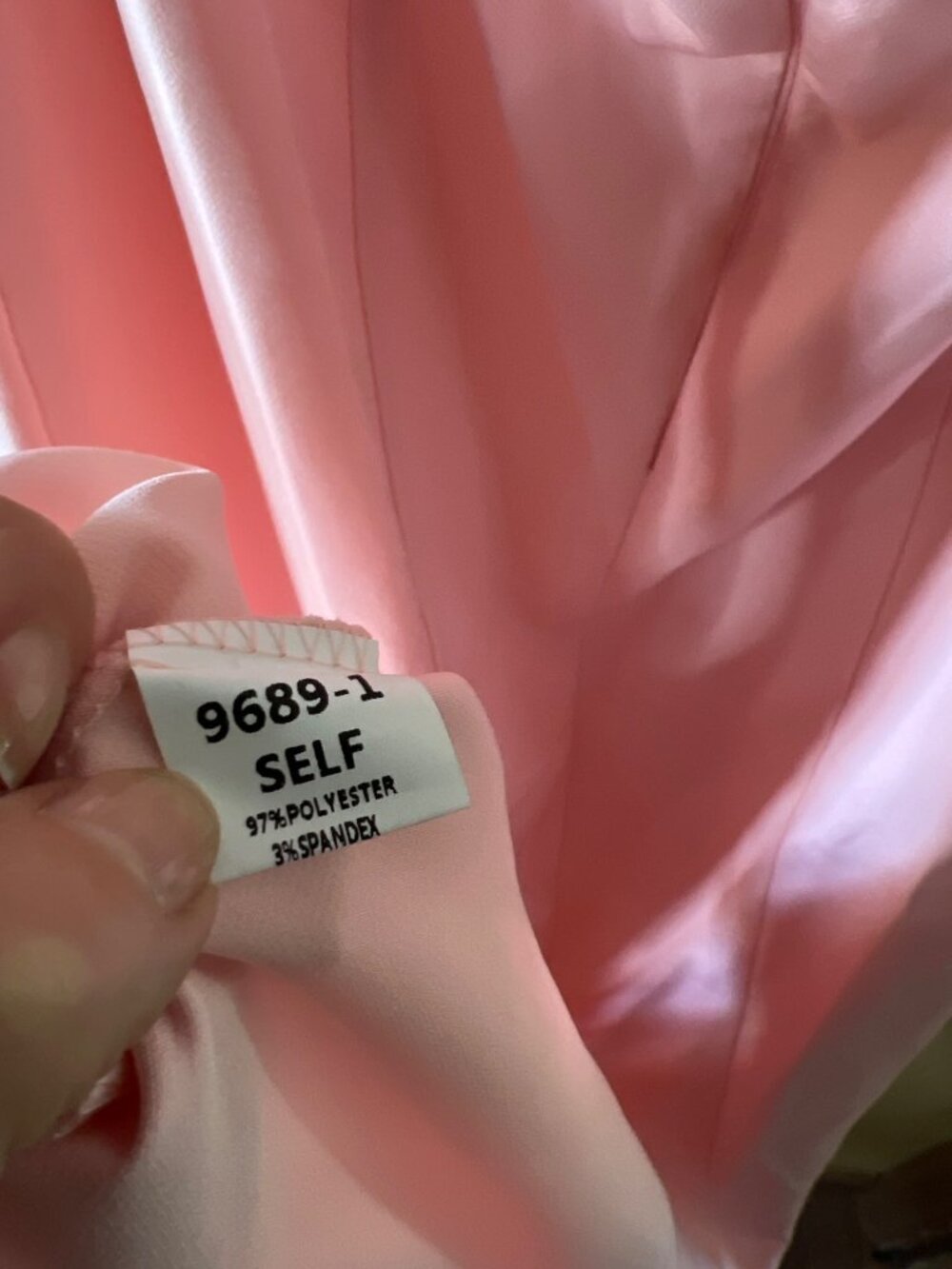 Minuet Pink Maxi Gown With Back Tie & Flowy Silhouette - Picture 8 of 8